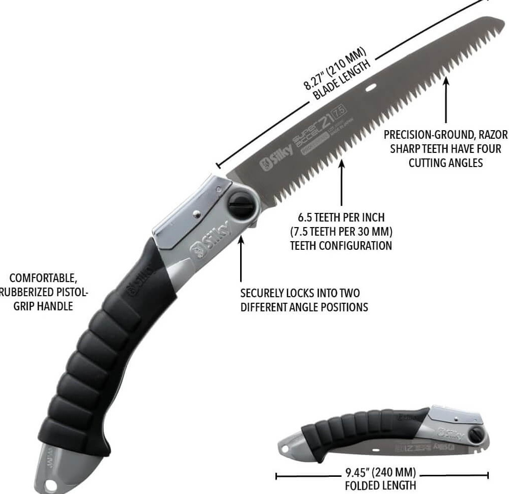 Silky Super Accel 210 Folding Saw